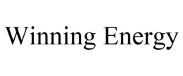 WINNING ENERGY trademark