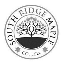 SOUTH RIDGE MAPLE CO. LTD. trademark