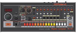 R ROLAND TEMPO 0 1 2 3 4 5 6 7 8 9 10 BANK TEMPO/SHUFFLE PATTERN WRITE MANUAL PLAY 1ST PART 2ND PART MANUAL PLAY PLAY COM-POSE PATTERN CLEAR STEP NUMBER PRE-SCALE TRACK CLEAR INSTRUMENT-SELECT RHYTHM TRACK 1 AC 2 BD 3 SD 4 LT 5 MT 6 HT 7 RS 8 CP 9 CB 10 CY 11 OH 12 CH FINE VALUE BASIC-VARIATION A AB B MANUAL 16 12 8 4 2 MEASURES AUTO FILL IN TRIGGEROUT LEVEL ACCENT LEVEL TONE DECAY BASSDRUM LEVEL TONE SNAPPY SNAREDRUM LEVEL TUNING LOWCONGA LOWTOM LEVEL TUNING MIDCONGA MIDTOM LEVEL TUNING HICONGA HITOM LEVEL CLAVES RIMSHOT LEVEL MARACAS HAND CLAP LEVEL COWBELL LEVEL TONE DECAY CYMBAL LEVEL DECAY OPEN HIHAT LEVEL CLS'DHIHAT MENU/SUB STEP START STOP PRE-SCALE 1 2 3 4 1ST PART 2ND PART STEP NO 1 2 3 4 5 6 7 8 9 10 11 12 13 14 15 16 BASIC RHYTHM 1 2 3 4 5 6 7 8 9 10 11 12 1 2 3 4 I/F-VARIATION A B INTRO SET FILL IN TRIGGER TAP INTRO/FILL IN COMPUTER CONTROLLED RHYTHM COMPOSER TR-08 trademark