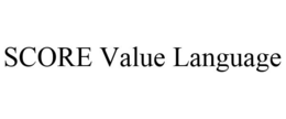 SCORE VALUE LANGUAGE trademark