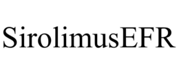 SIROLIMUSEFR trademark
