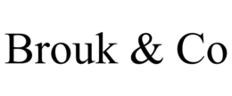 BROUK & CO trademark
