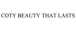 COTY BEAUTY THAT LASTS trademark