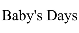 BABY'S DAYS trademark