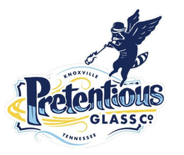 PRETENTIOUS GLASS CO. KNOXVILLE TENNESSEE trademark