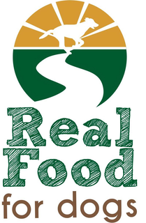 THE MARK CONSIST OF THE STYLIZED WORD "REAL" STACKED ABOVE THE STYLIZED WORD "FOOD", STACKED ABOVE THE STYLIZED WORDS "FOR DOGS" trademark