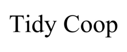 TIDY COOP trademark