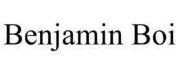 BENJAMIN BOI trademark
