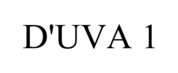 D'UVA 1 trademark
