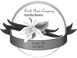 FRESH BEAN COMPANY VANILLA BEANS SANFORD, FL. EST. 2019 trademark