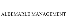 ALBEMARLE MANAGEMENT trademark