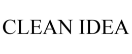 CLEAN IDEA trademark