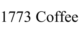 1773 COFFEE trademark