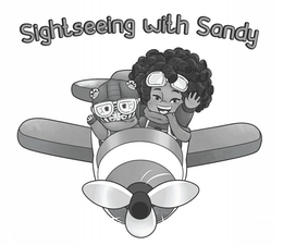 SIGHTSEEING WITH SANDY trademark