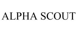 ALPHA SCOUT trademark