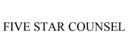 FIVE STAR COUNSEL trademark