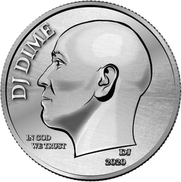 DJ DIME IN GOD WE TRUST DJ 2020 trademark