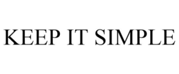 KEEP IT SIMPLE trademark