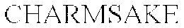 CHARMSAKE trademark