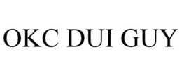 OKC DUI GUY trademark
