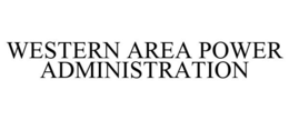 WESTERN AREA POWER ADMINISTRATION trademark