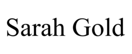 SARAH GOLD trademark