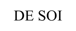 DE SOI trademark