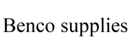 BENCO SUPPLIES trademark