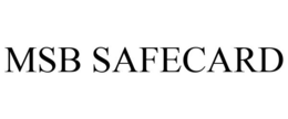 MSB SAFECARD trademark