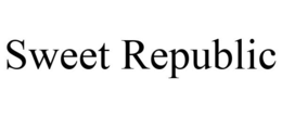 SWEET REPUBLIC trademark