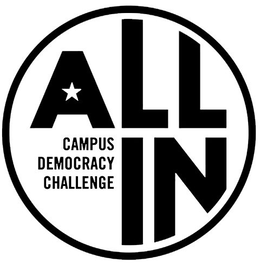 ALL IN CAMPUS DEMOCRACY CHALLENGE trademark