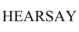 HEARSAY trademark