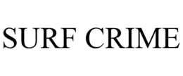 SURF CRIME trademark
