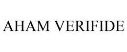 AHAM VERIFIDE trademark