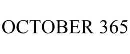 OCTOBER 365 trademark