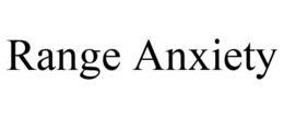 RANGE ANXIETY trademark