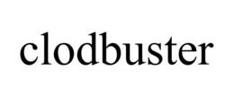 CLODBUSTER trademark