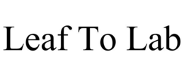 LEAF TO LAB trademark