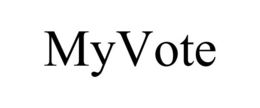 MYVOTE trademark