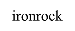 IRONROCK trademark