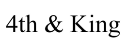 4TH & KING trademark
