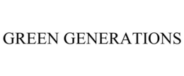 GREEN GENERATIONS trademark
