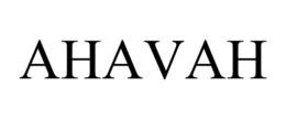 AHAVAH trademark