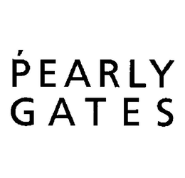 PEARLY GATES trademark
