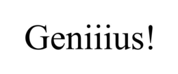 GENIIIUS! trademark