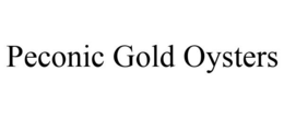 PECONIC GOLD OYSTERS trademark