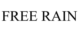 FREE RAIN trademark