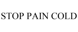 STOP PAIN COLD trademark
