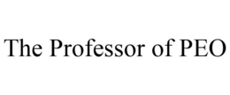 THE PROFESSOR OF PEO trademark