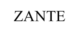 ZANTE trademark